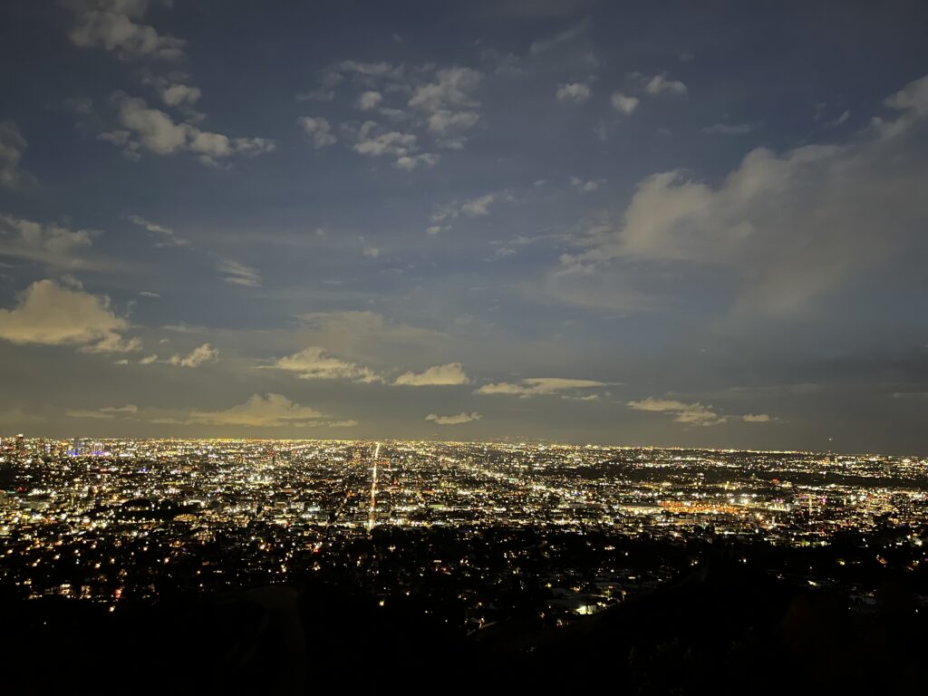 グリフィス天文台からの夜景